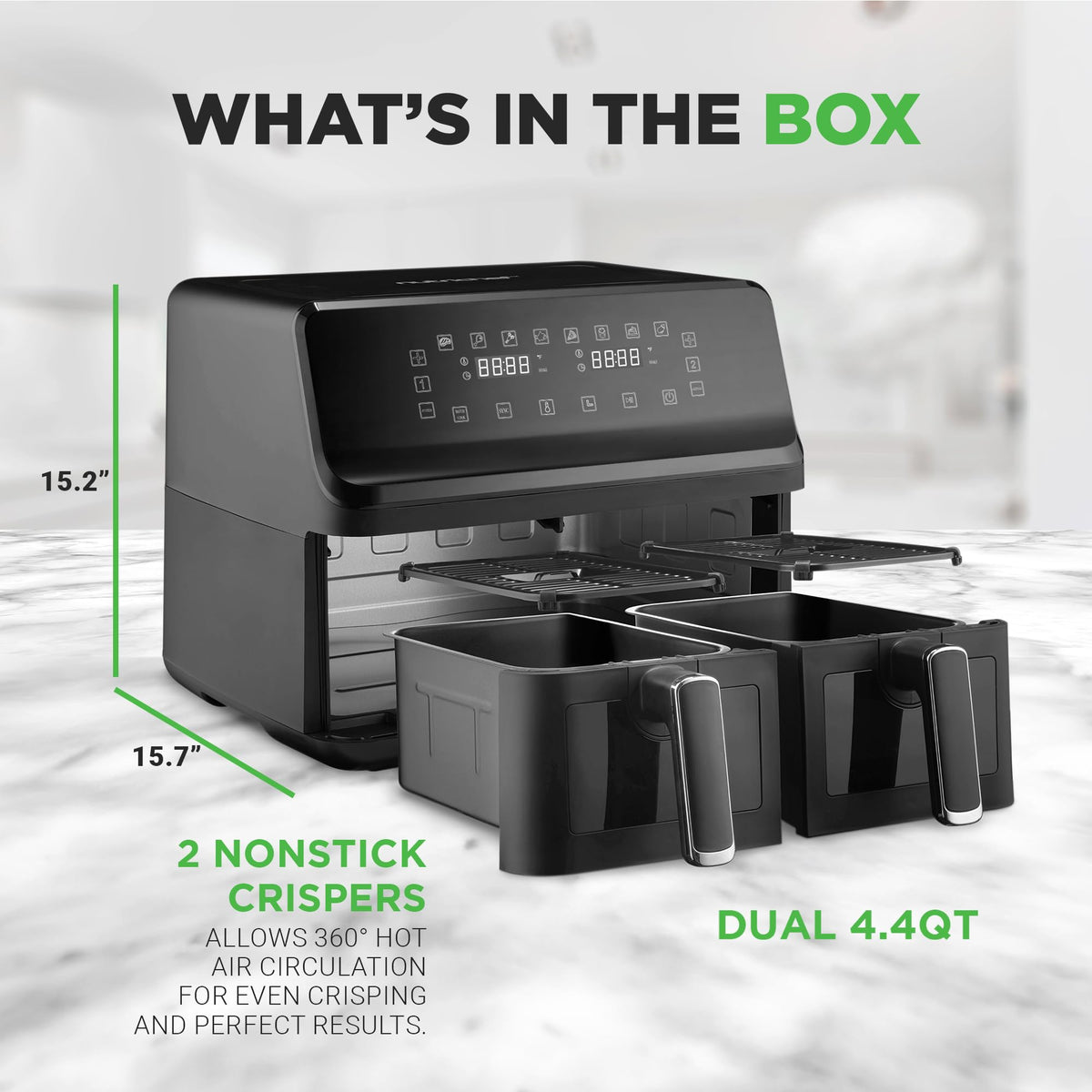NutriChef safety features including automatic shut-off and overheat protection