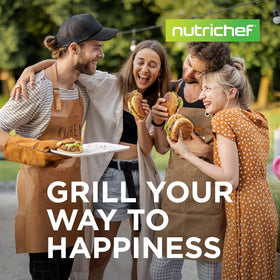 NutriChef safety includes PFOA PTFE PFOS free construction