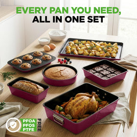 NutriChef square cake pan perfect for square desserts