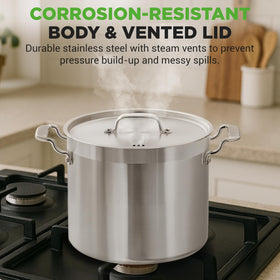 NutriChef induction-ready base distributes heat evenly across surfaces