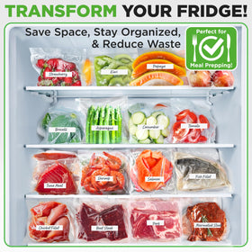 NutriChef vacuum sealer bags fit many sealers for universal compatibility