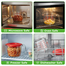 NutriChef tight-sealing lid keeps contents fresh and secure