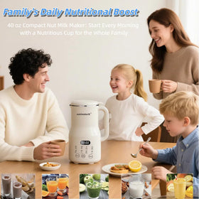 Nutrimakerx self-cleaning system highlighting effortless cleanup