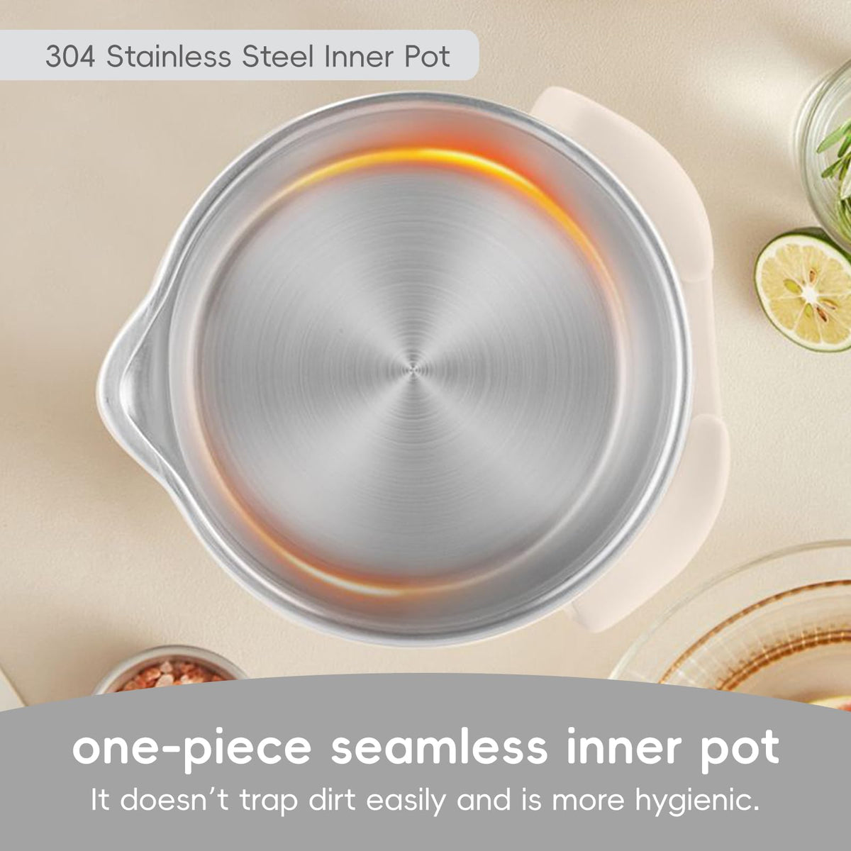 Nutrimakerx travel kettle with US plug, hotel and RV friendly.