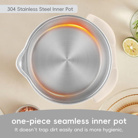 Nutrimakerx travel kettle with US plug, hotel and RV friendly.