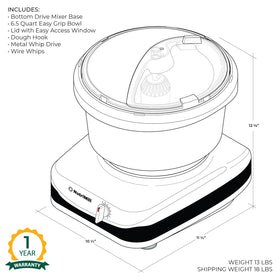 Nutrimill Artiste black trim design adds style to any kitchen