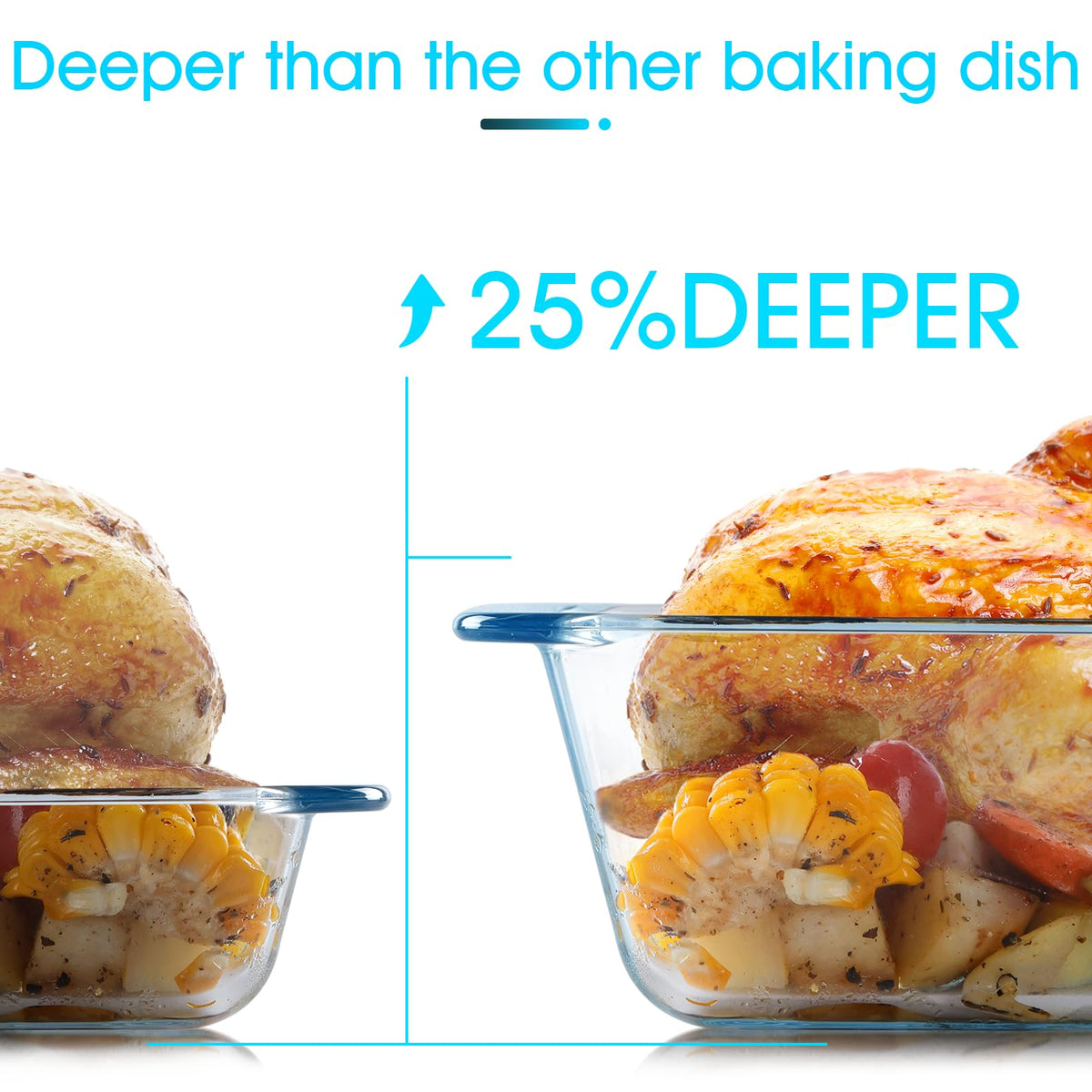 NUTRIUPS clear surface allows visual monitoring of cooking progress.