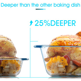 NUTRIUPS clear surface allows visual monitoring of cooking progress.