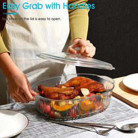 NUTRIUPS glass lid knob for easy lifting and monitoring.