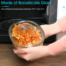 NUTRIUPS versatile oval dish for lasagna, desserts, and stews.