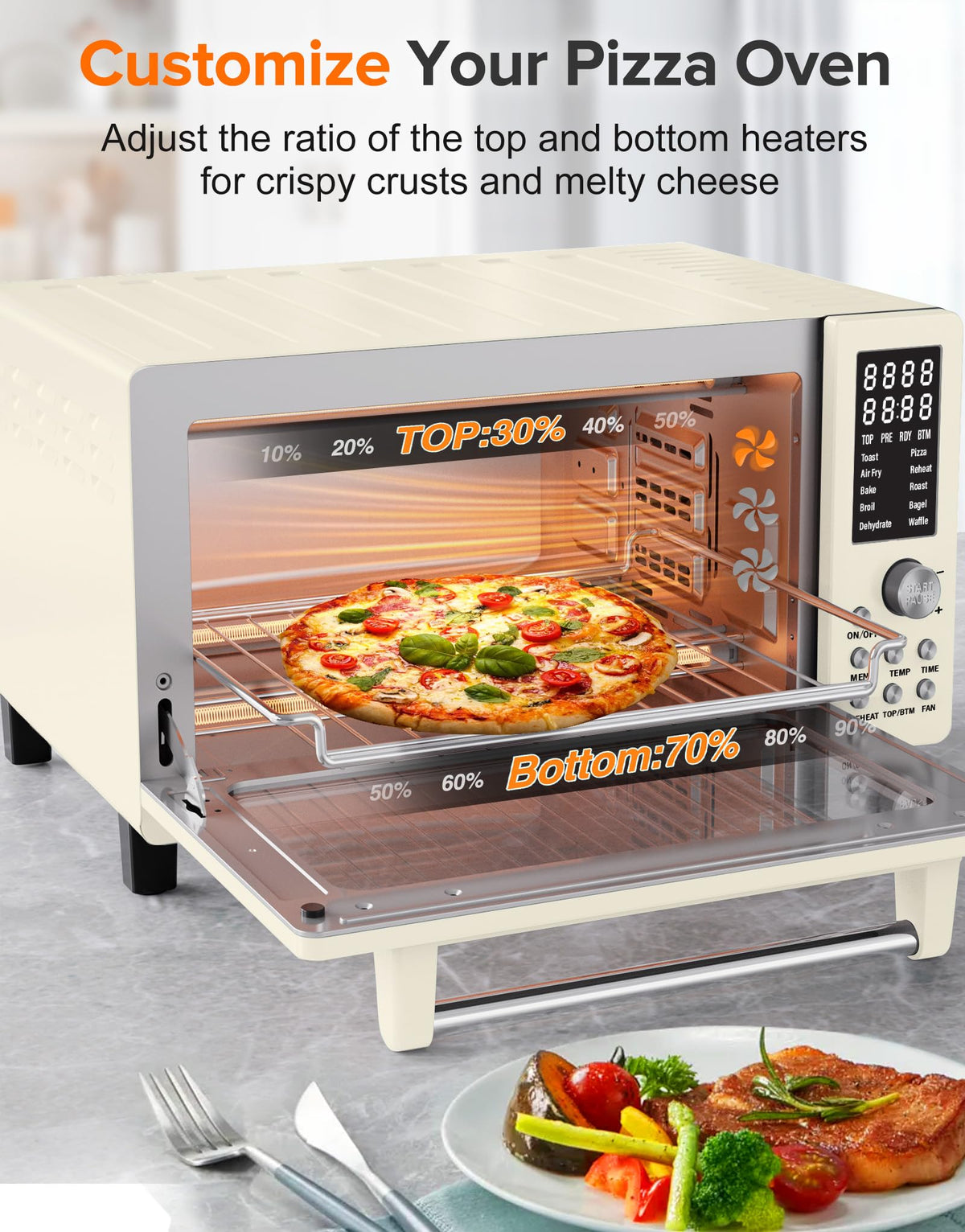 Nuwave Bravo Pro crisp technology promises faster, crisper results.