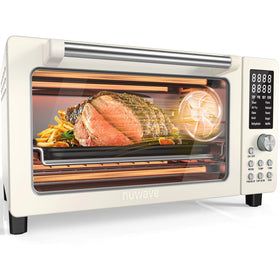 Nuwave Bravo Pro front view shows compact, space-saving countertop design.