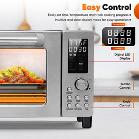 Nuwave Bravo Pro multi-layer cooking maintains even results across racks