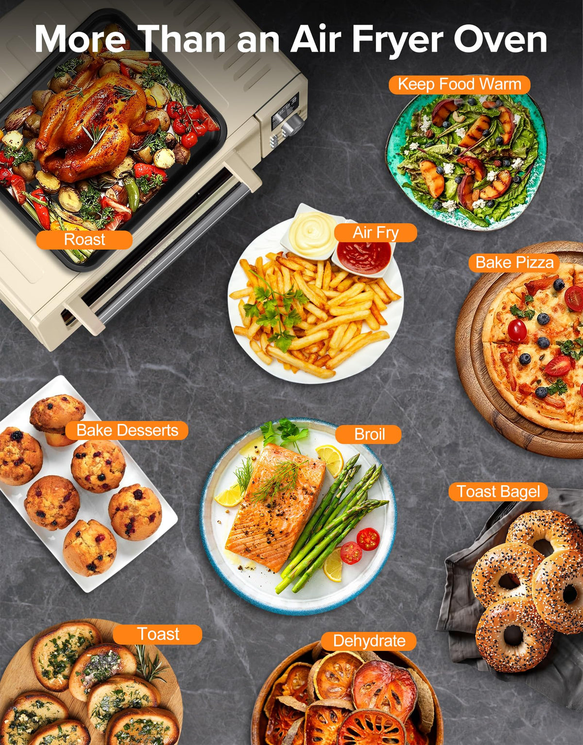 Nuwave Bravo Pro multi-rack cooking supports efficient batch meals.