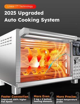 Nuwave Bravo XL Pro convection system for even airflow