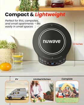 Nuwave Diamond presets and memory slots visualize convenient recipe memory.