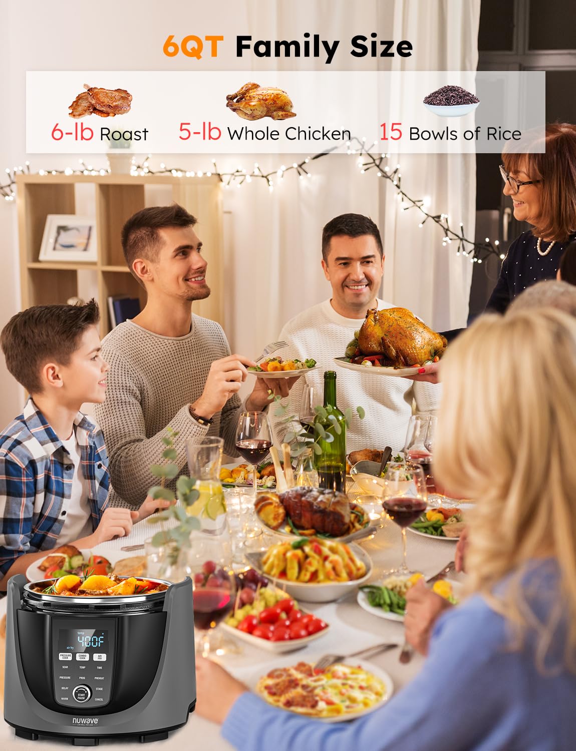 Nuwave Duet 60-recipe book inspires weekly menus