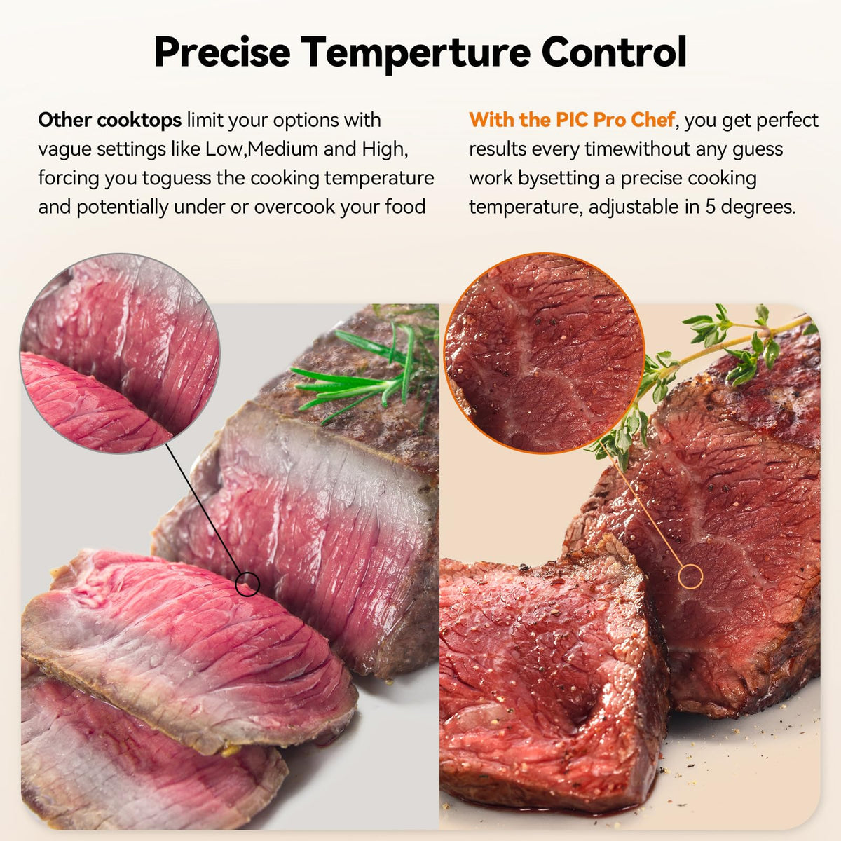 Nuwave Flex ceramic glass surface highlighting durable, shatter-resistant cooking area
