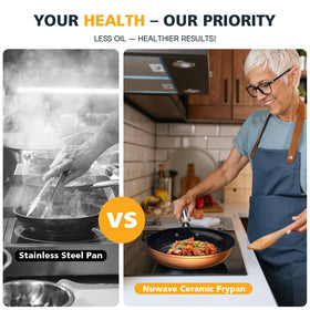 Nuwave compatible with all cooktops for versatile kitchen use