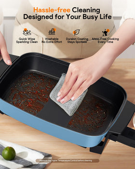 NUWAVE Medley XL cool-touch handles for portable serving