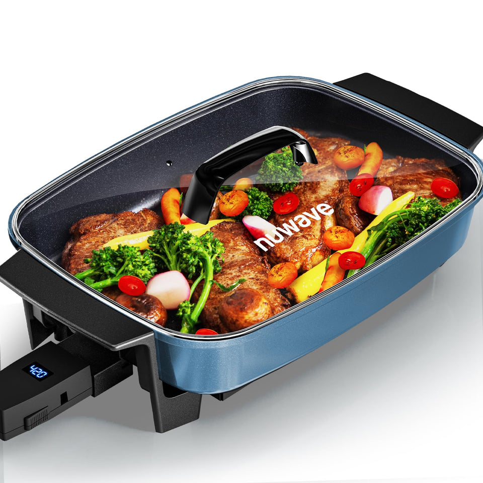 NUWAVE Medley XL digital control display for precise temperature settings