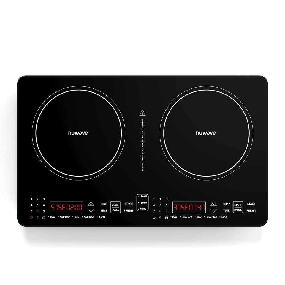 Nuwave PIC Double dual zones for simultaneous multi-dish cooking at home