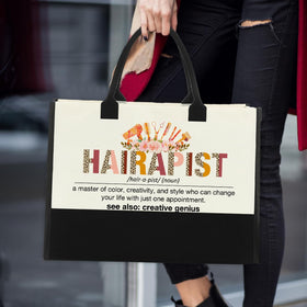 Nvhai Hairstylist Tote gift-idea offers a stylish, practical option for professionals.
