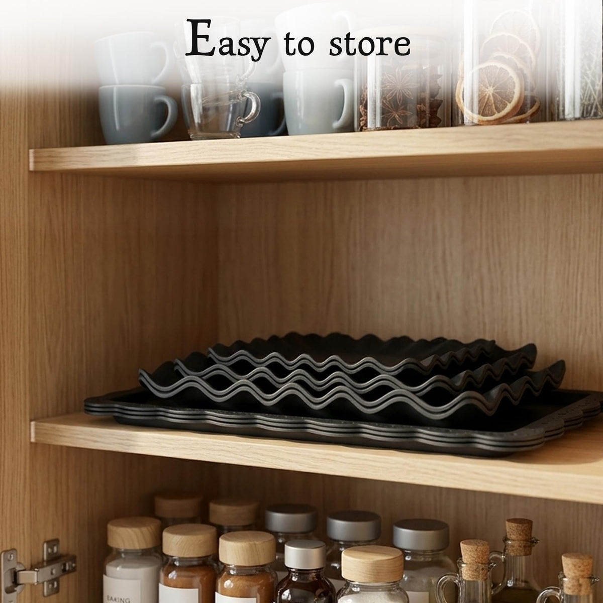 NWK black finish enhances party aesthetics with a modern, neutral look.