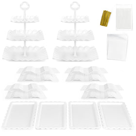 NWK Dessert Stand Set cake pop stands ideal for neat presentation