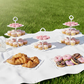 NWK dishwasher-safe party tableware supports simple cleaning after events