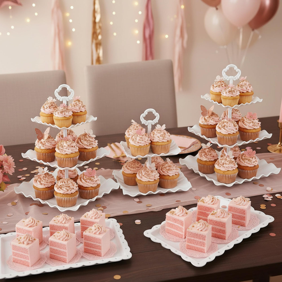 NWK easy-assembly and collapse feature enables quick party prep