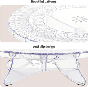 NWK lightweight cake stand enables quick setup and transport.