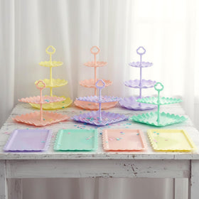 NWK party table display ideas featuring coordinated desserts and snacks