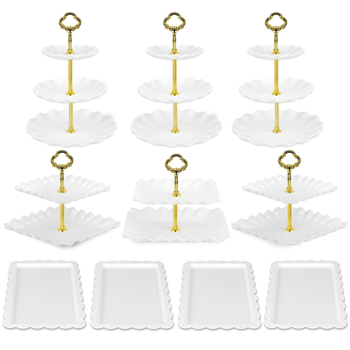 NWK Pack 10 party table decoration kit for stylish gatherings