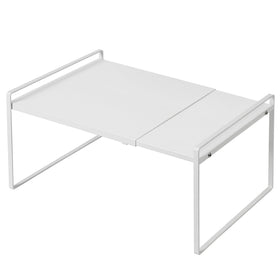 Nxconsu expandable shelf wide range enables flexible storage in kitchens and pantries.