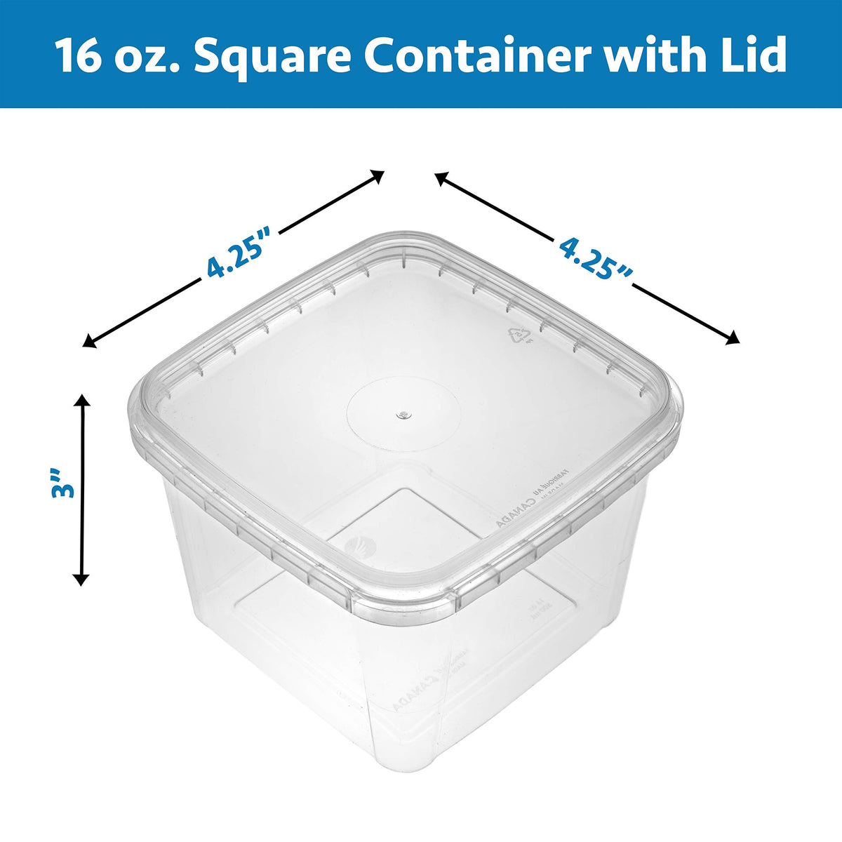 NYHI deli container is freezer and microwave safe for reheating leftovers.