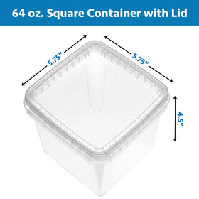 NYHI tamper-evident snap-on lids secure and leak-free for takeout