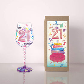 NymphFable hand-painted rhinestones add sparkle to the glass