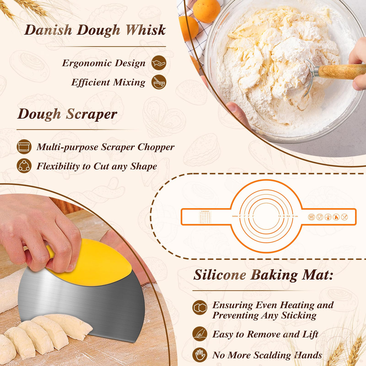 NZQXJXZ Basting brush for even glaze application
