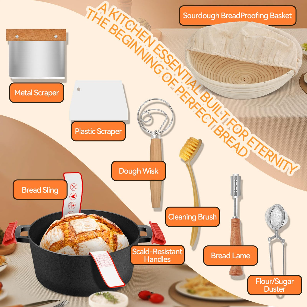 NZQXJXZ scoring lame illustrated for precise bread scoring.