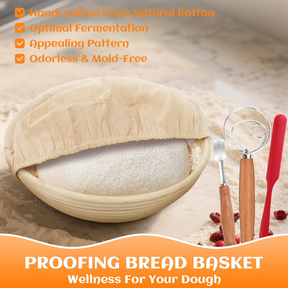 NZQXJXZ dough whisk for smooth mixing