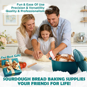 NZQXJXZ food thermometer and silicone handles support controlled baking.