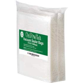 O2frepak 100 Pint bags, front view, BPA free and freezer-ready