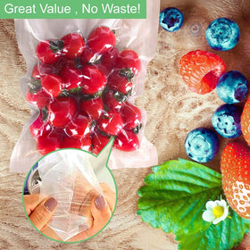 O2frepak embossed suction channels ensure a tight seal