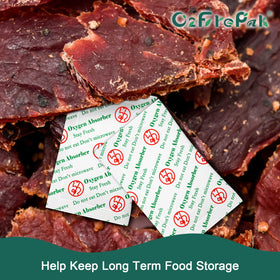 O2frepak home jerky storage setup keeps snacks crisp and fragrant
