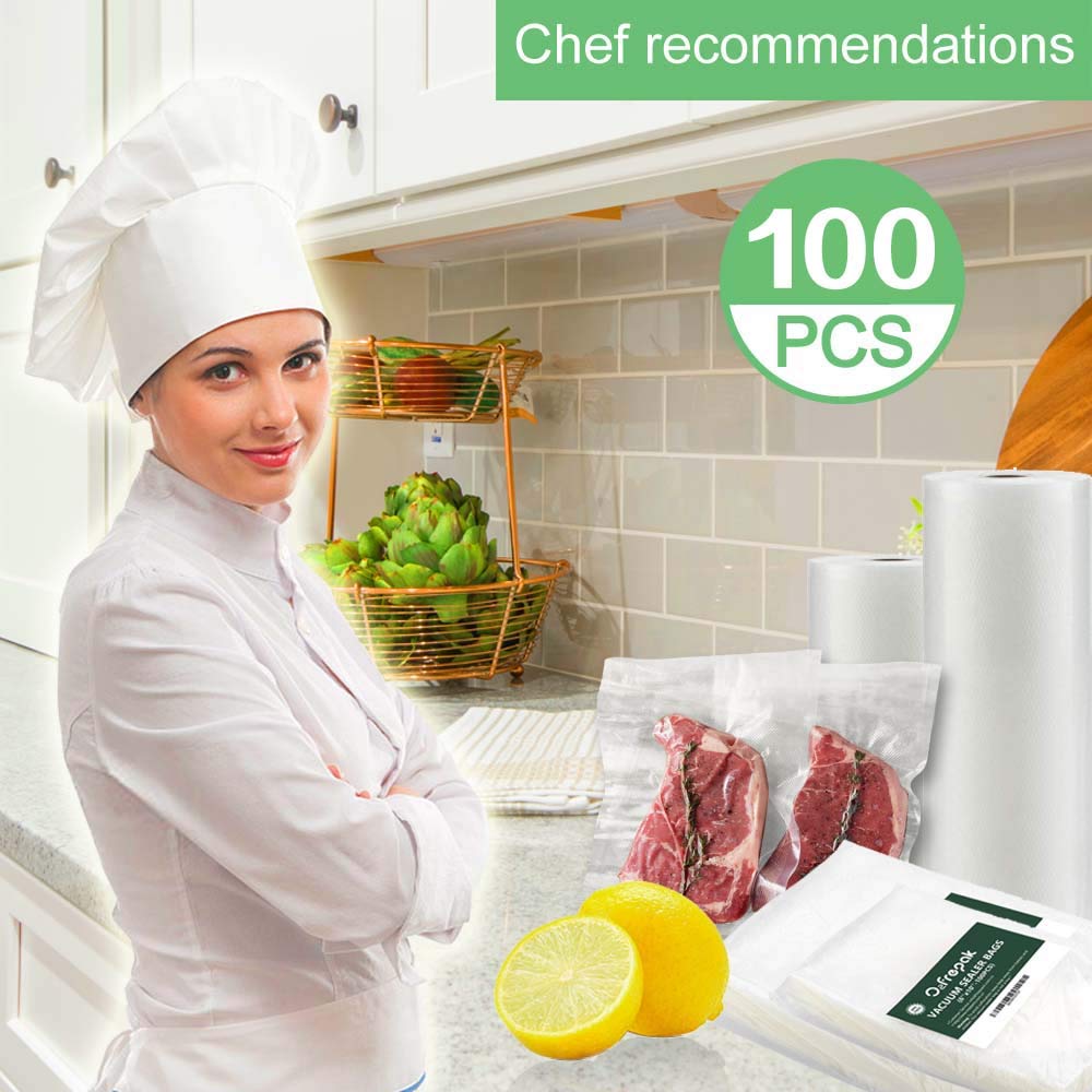 O2frepak precut vacuum seal bags for quick meal prep