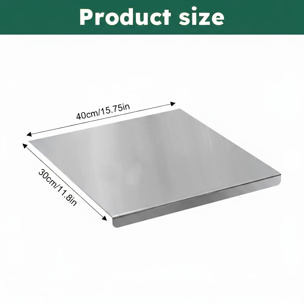 Oahtzy 40x30 cm size offers ample cutting space.