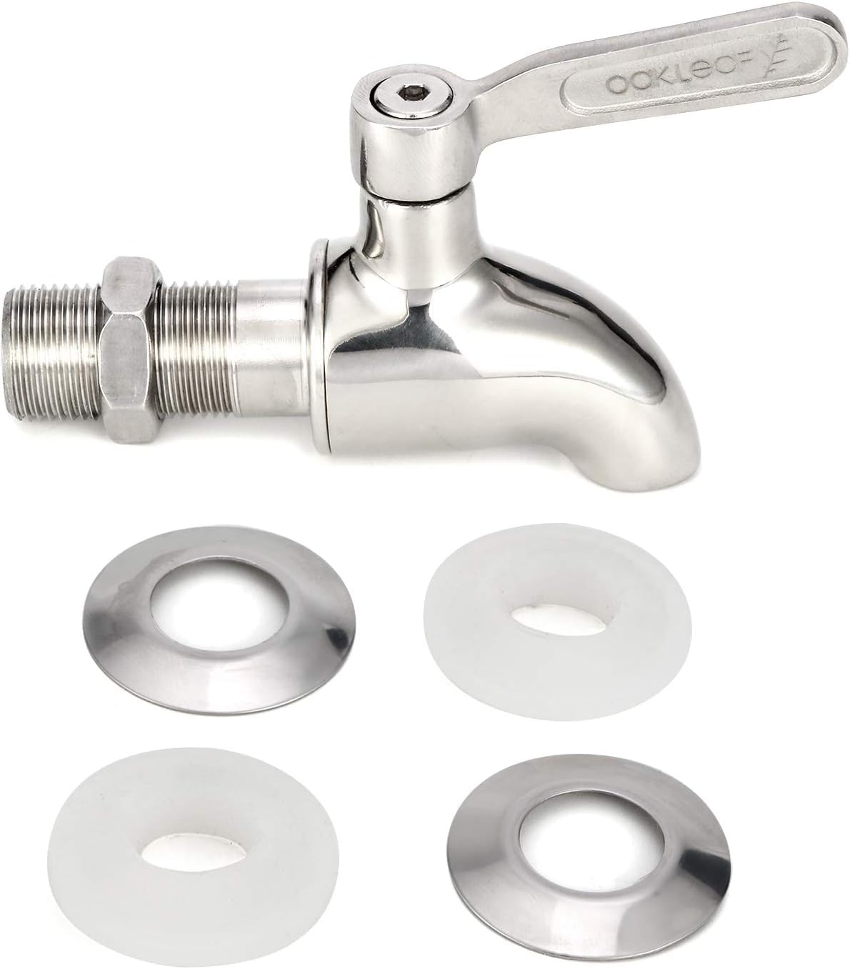 Oak Leaf 2-pack replacement spigots for versatile beverage service.