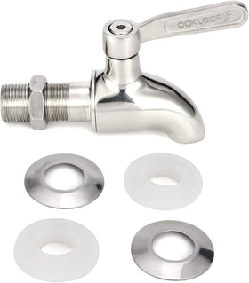 Oak Leaf 2-pack replacement spigots for versatile beverage service.