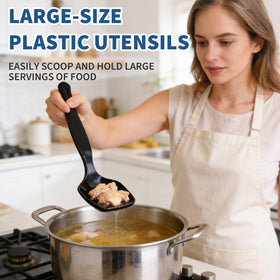 Oakdolche 8.66-inch serving tongs for quick serving of salads and pasta